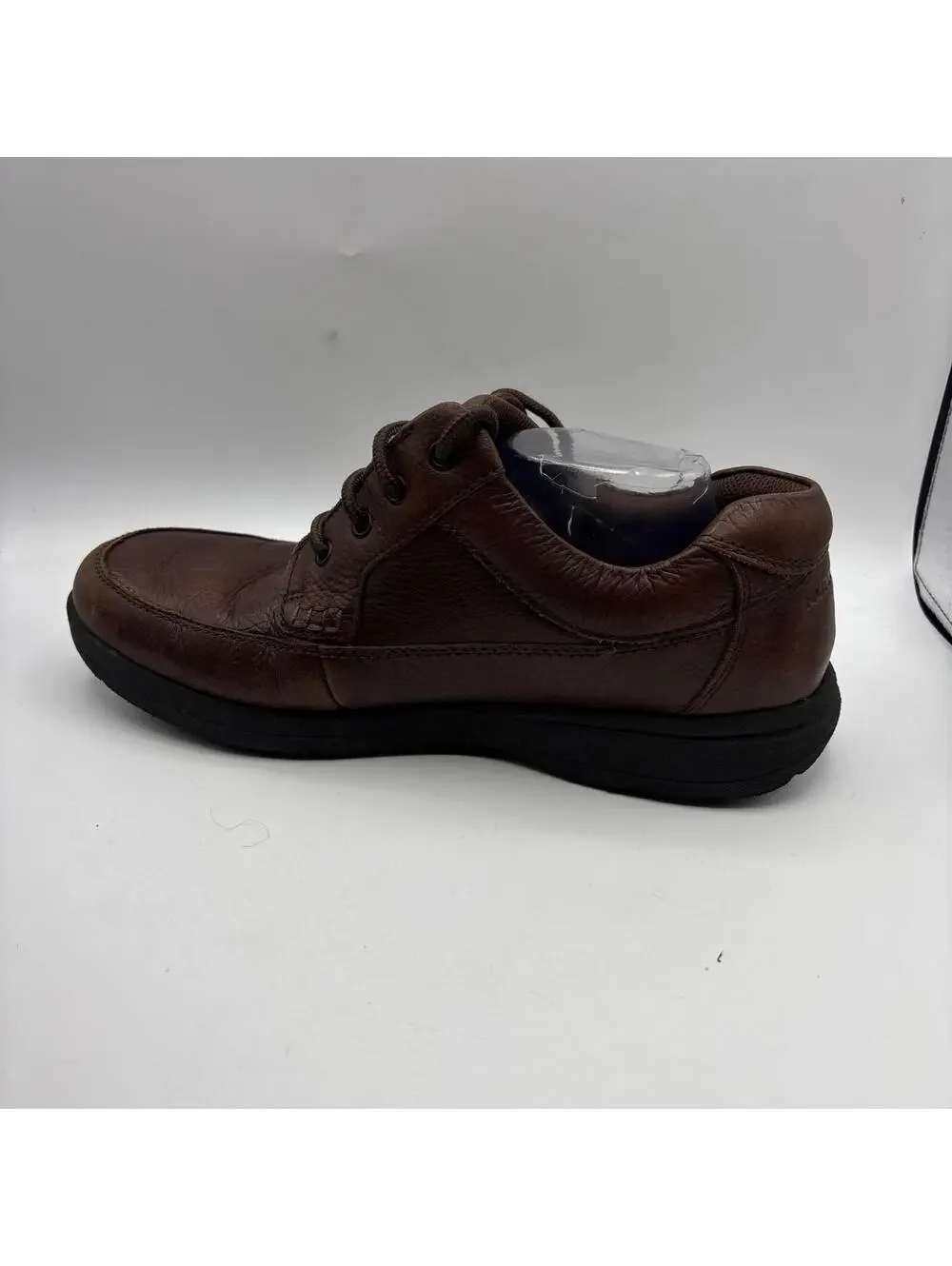 Nunn Bush Shoes  Men 12 M Brown Leather Comfort Gel Walking Lace Lightweight